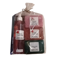 Gift Pack 1 - with Handmade Personal Care Products & Cadbury 80g Chocolate 